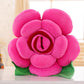 Creative Ins Three-dimensional Rose Pillow Plush Cushion Home Sofa Simulation Rose Girlfriend Valentine's Day Gift