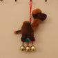 New Cute Cute Desert Bell Camel Pendant Plush Toy Doll Gift Bag Pendant Keychain