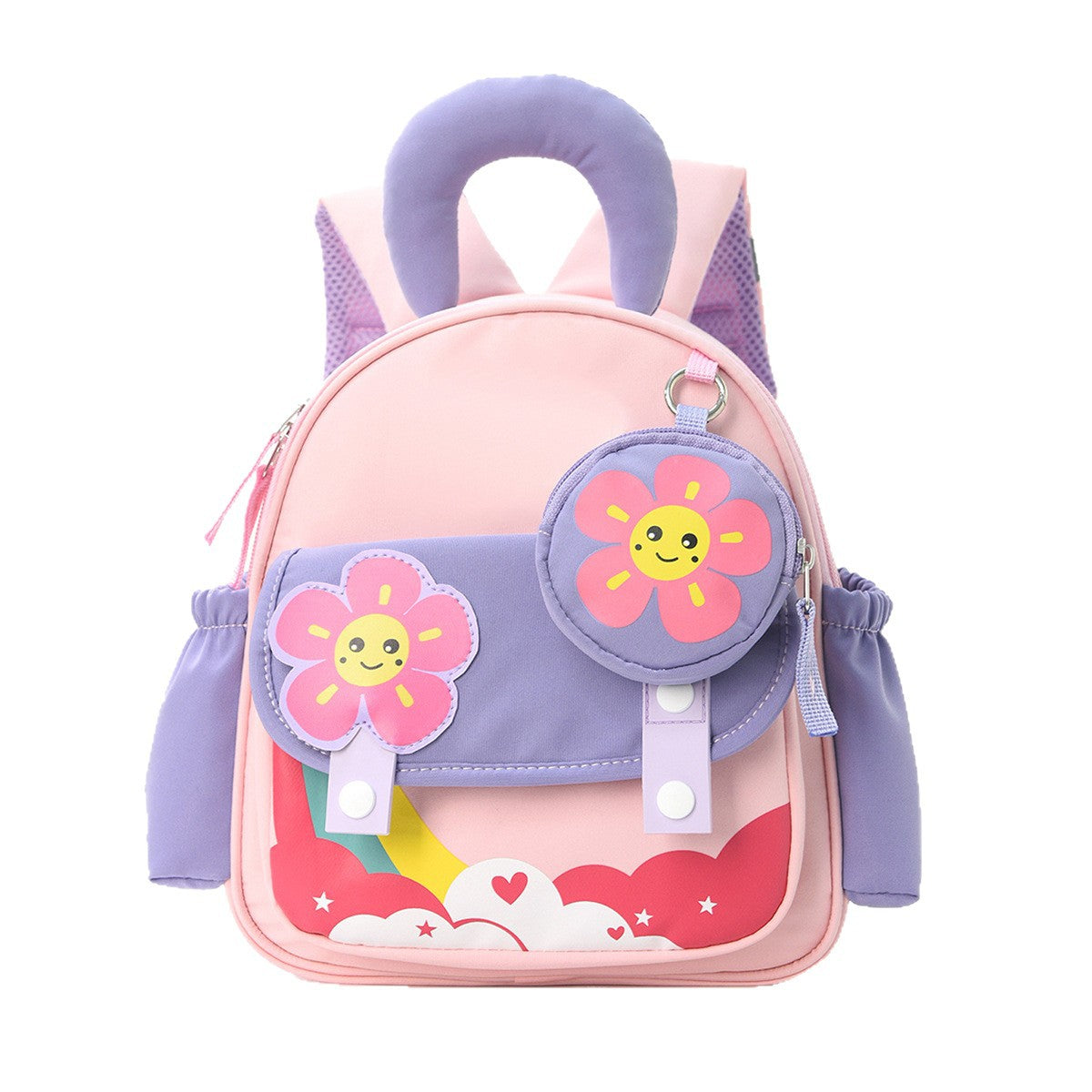 Cross-Border Children's Backpack for Travel, Lightweight Large-Capacity Backpack, Outdoor Travel, Fashionable and Cute Cartoon Backpack