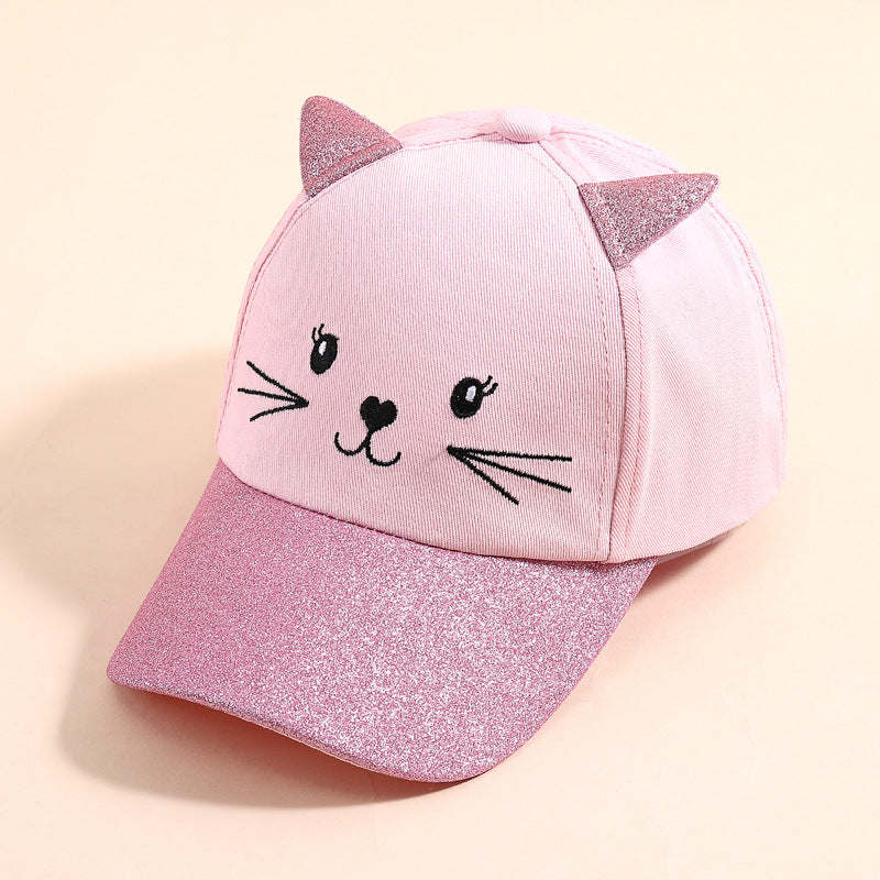 Cross-border Unicorn Children's Baseball Cap Baby Hat Spring and Autumn Festival Cross-border Foreign Trade Duck Tongue Hat