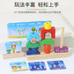 Children's Creative Spelling Day and Night Building Blocks Early Education Enlightenment Shape Cognition Hand-eye Coordination Educational Toys for Boys and Girls