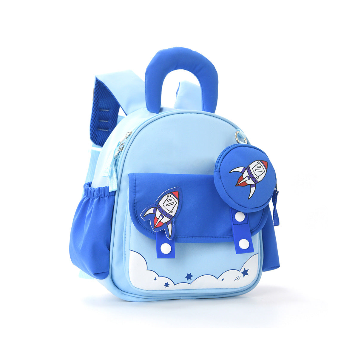 Cross-Border Children's Backpack for Travel, Lightweight Large-Capacity Backpack, Outdoor Travel, Fashionable and Cute Cartoon Backpack