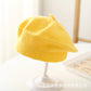 Spring and Autumn Korean Style Baby Boy and Girl Candy Color All-match Knitted Beret Children's Western Style Casual Wool Hat Paintler Hat