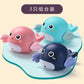 Cross Border Baby Bath Toy Children's Bath Winding Chain Baby Bathroom Swimming Water Dolphin Turtle Whale