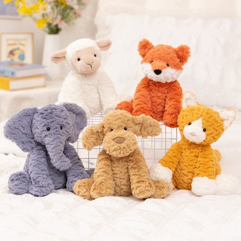 British jelly wave fox green dragon lion monkey plush toy doll holiday gift girl wholesale