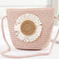 Cross-border New Children's Bag Spring and Summer New Children's Crossbody Bag Handmade Straw Satchel Travel Mini Coin Purse