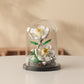[wholesale generation] simulation of eternal flowers lily rose blocks compatible with Lego toy ornaments Valentine's Day gift