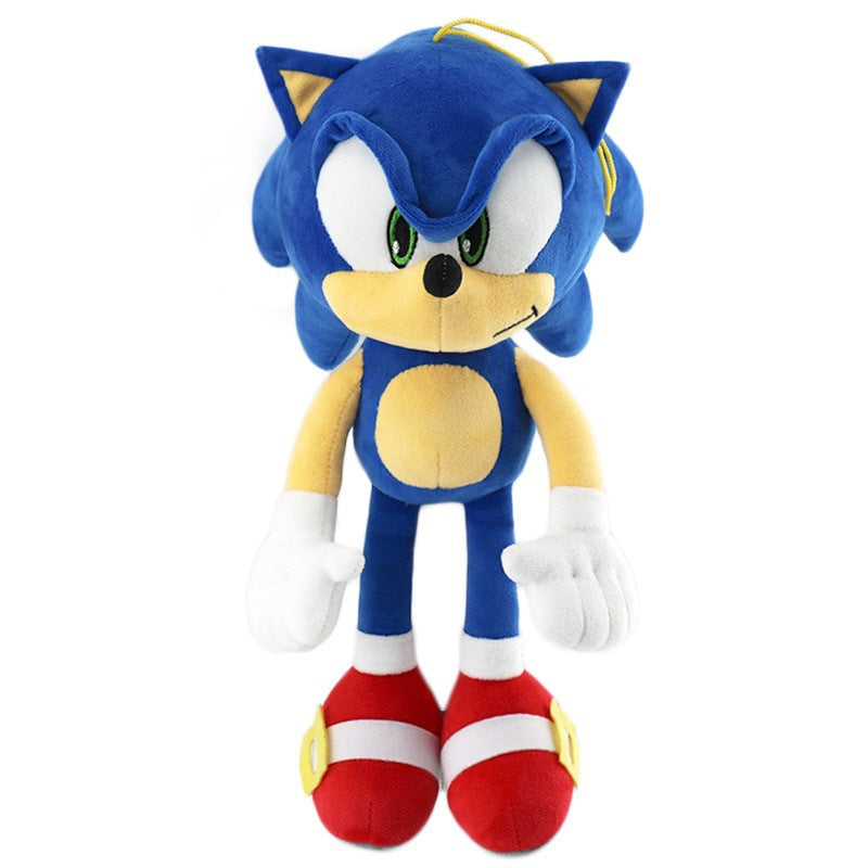New Big Head Sonic Mouse Sonic Super Sonic Plush Toy Tarsnak Hedgehog Doll Children