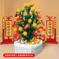 Compatible with Lego little God Beast good luck Lotus Dragon Year image building block doll creative children's toy New Year gift