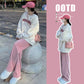 In stock new product ~ 2023 autumn and winter pregnant women suit fashionable western style casual loose top sweater pants two-piece set