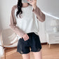 Breastfeeding Top T-Shirt Hot Mom Style Pure Cotton Outer Wear Spring and Autumn Pregnant Women's Long Sleeve Breastfeeding Moon Dress Women's Large Size