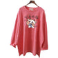 Pregnant Women's Autumn Cotton Top Mid-length Long-sleeved Loose Korean Fashion Trendy Mom's Pregnancy T-shirt Winter Base Shirt