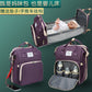 Foreign Trade Multifunctional Mother and Baby Bag, Breathable Sunshade, Lightweight Mother and Baby Large Multi-Purpose Backpack
