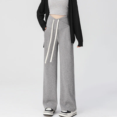 Pregnant women's pants spring wear new style belly-free casual wide-leg pants early pregnancy trousers Spring