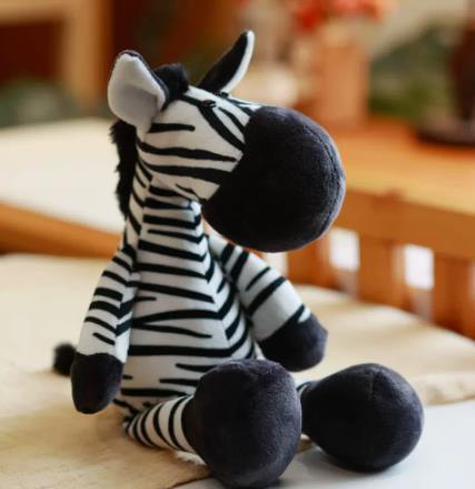 Forest Animal Tiger Doll Lion Elephant Monkey Giraffe Live Jungle Doll Plush Toy Kidsren's Gift