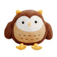 Cute and Cute Round Owl Doll Plush Toy Children's Companion Comfort Cloth Doll Girl's Birthday Gift