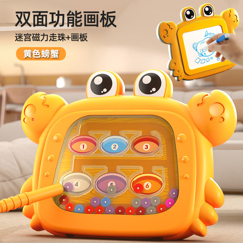 Chicken Magnetic Pen Drawing Board Baby Logical Thinking Exercise Children's Educational Board Game Toddler Toys Wholesale Cross-Border