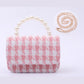 Fashionable Little Girl's Chanel-Style Bag, Children's Princess Crossbody Bag, Stylish and Cute Little Girl's Shoulder Handbag