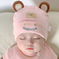 Katu Bear Infant Hat Spring & Fall 3-6-12 Months Male and Female Baby Pullover Hat Cotton 100-Day Sleeping Hat