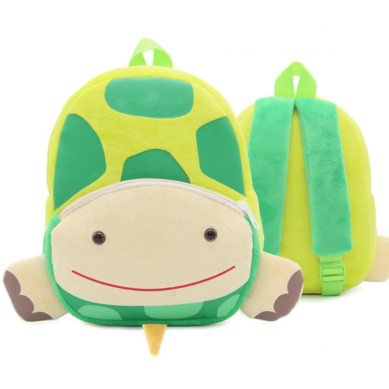 Cute Cartoon Animal Children's Backpack Stall Supply Backpack Kindergarten Plush Backpack Children's Bag Orderable Printing
