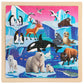 100 children's wooden cartoon animal dinosaur plane wooden puzzle boys and girls baby early education educational toys