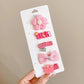 Cute baby lanugo hair small hairpin baby girl does not hurt hair hair clip baby hair small hair clip children's headdress