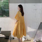 Maternity Summer Dress suit Summer Long Skirt Korean Summer Hot Mom Fashion Pregnancy plus size dress