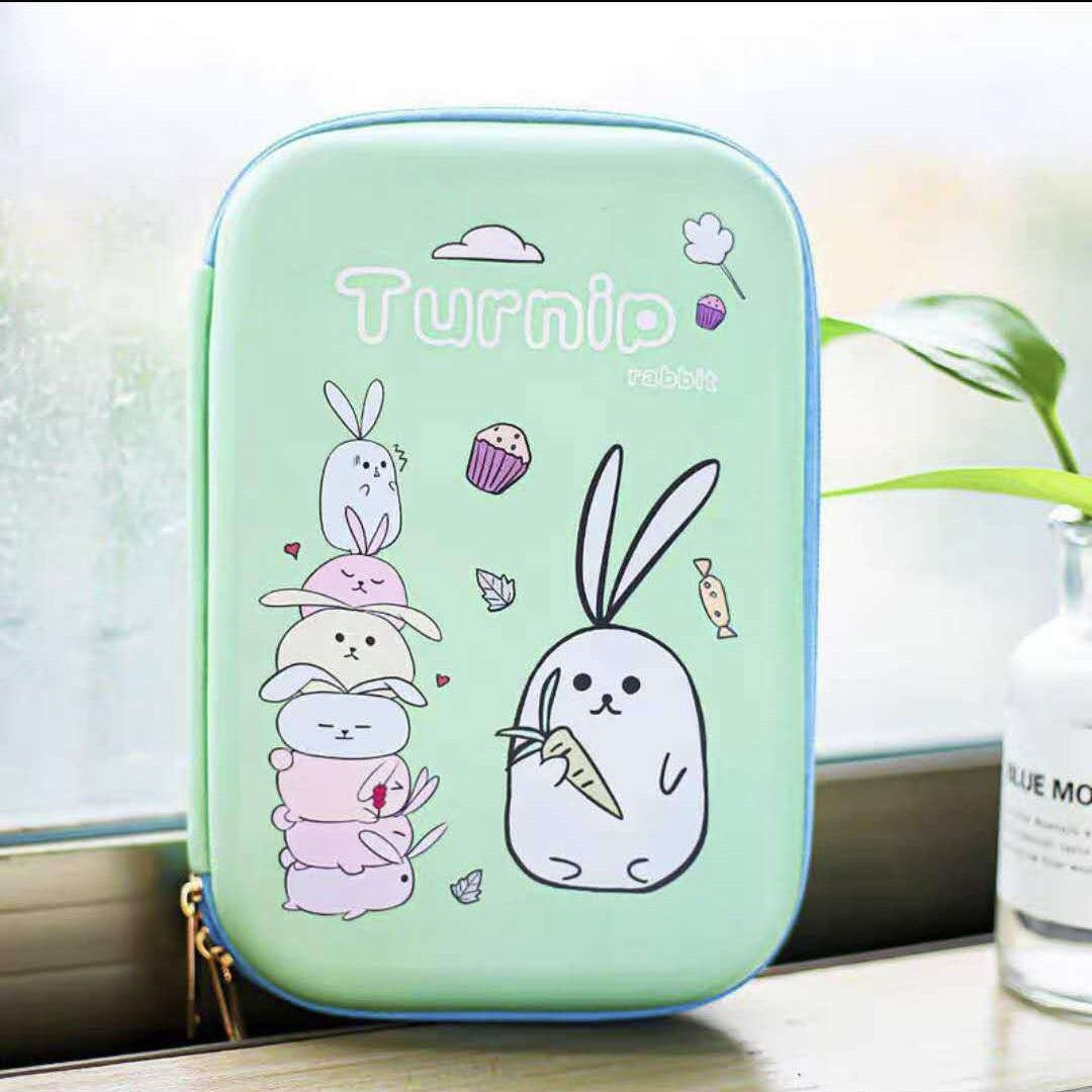 Eva Pencil Box 3D Stereo Large-Capacity Kidsren's Pencil Bag Multi-Functional Student Stationery Popular Pencil Box Waterproof