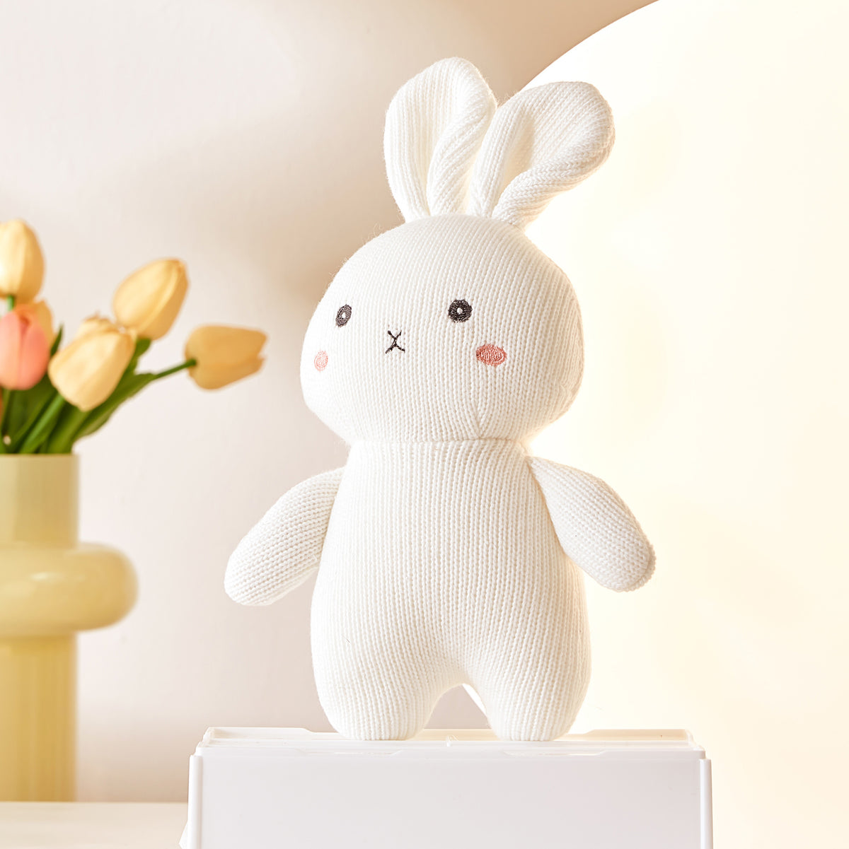 New Cotton Wool Knitted Doll Baby Comfort Sleeping Doll Baby Kidsren Can Chew Plush Toy Factory