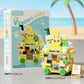 Compatible with Lego City Architecture Street View Hamburg Coffee Flower Shop Small Shop Building Blocks Children's Educational Toys Gifts