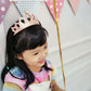Princess Crown Headband Card Girls Performance Birthday Hair Accessories Pearl Crown Headband Little Girl Summer Children's Headwear