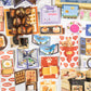 Collection of Leisure Mechanisms: Weekend Special Edition No-Cut 3D DIY Quiet Book Children's Journal Creative Craft Book