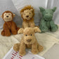 British jelly wave fox green dragon lion monkey plush toy doll holiday gift girl wholesale
