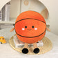 Cross-Border New Basketball Doll Fun Sports Basketball Plush Toy Doll Comfort Doll Batch Goods Birthday Gift