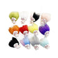 Twelve Zodiac Funny Toothless Cotton Doll Keychain Xiaohongshu Pendant Plush Toy Wholesale Cartoon