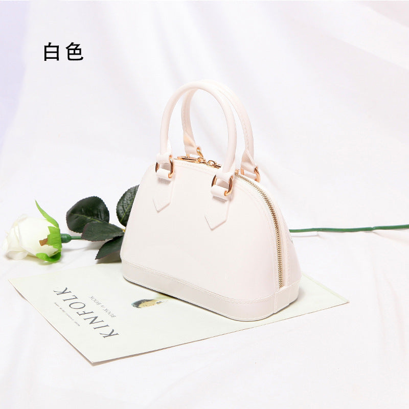 2025 Spring and Summer Explosions Fashion Casual Children's Candy Jelly Bag Mini Shoulder Crossbody Handbag Wholesale