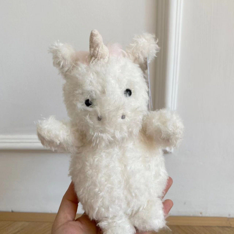 Original English Jc Curly Hair Animal Doll Cute Pig Penguin Plush Toy Wedding Throw Doll 8inch Batch