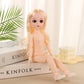 12 inch 30cm 6 minutes barpyrene naked doll change music doll body wholesale vinyl girl toy body