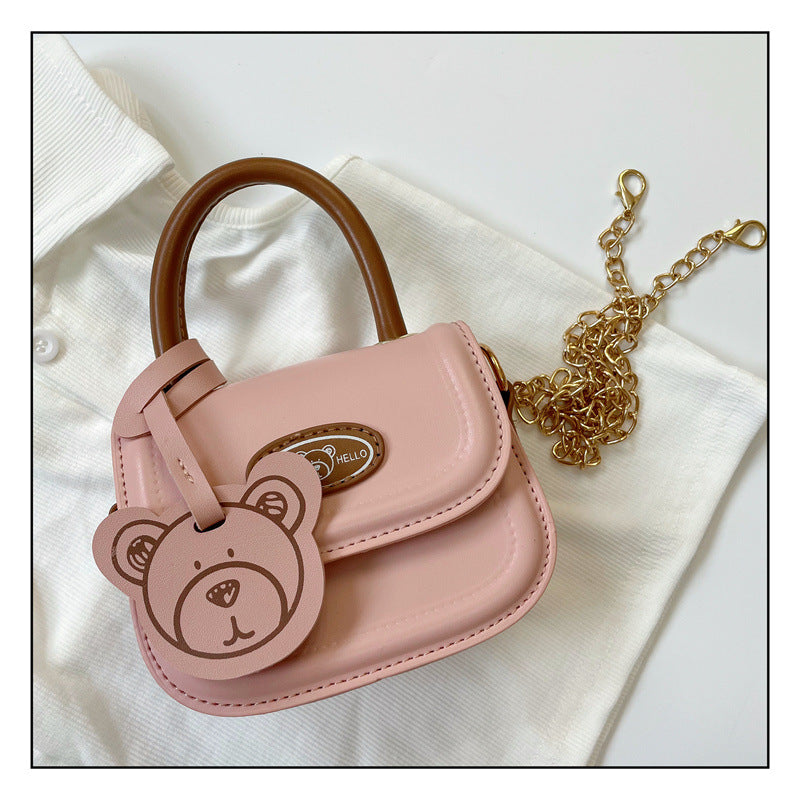 2025 Spring and Summer Explosions Fashion Casual Children's Candy Jelly Bag Mini Shoulder Crossbody Handbag Wholesale