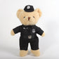 Police Bear Doll Traffic Police Bear Doll Uniform Fire Suit Teddy Bear Plush Toy Internet Red Bear Doll