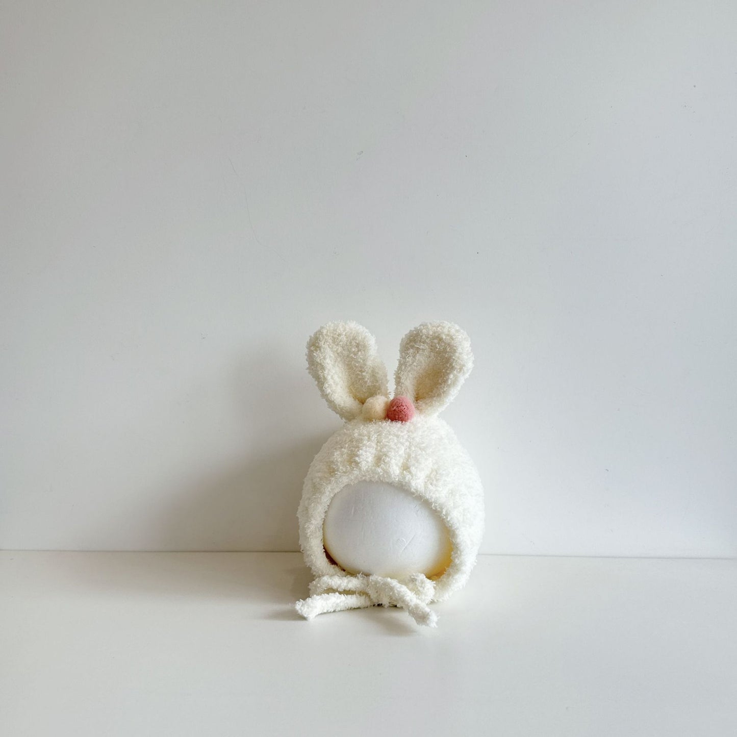 Baby hat rabbit ears cute super cute autumn and winter warm thick men's and women's infant super cute ear protection cap cap