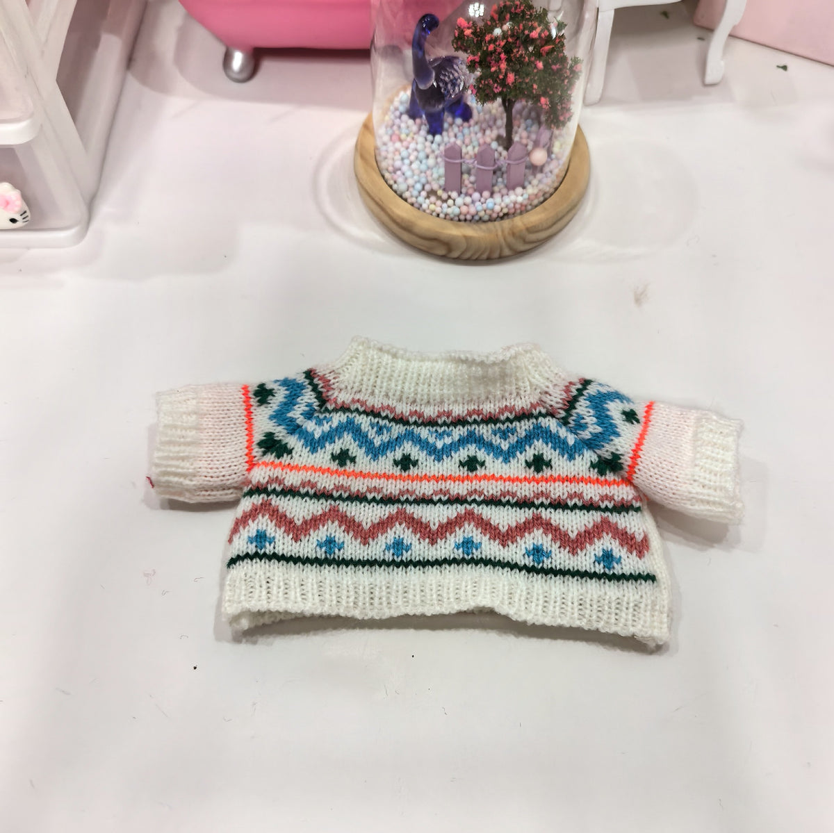 {Only Baby Clothes}25Cm Barcelona Bear Sweatshirt Toy Bear Clothes Skirt Bear Replacement Can Be Sent with Samples and Pictures