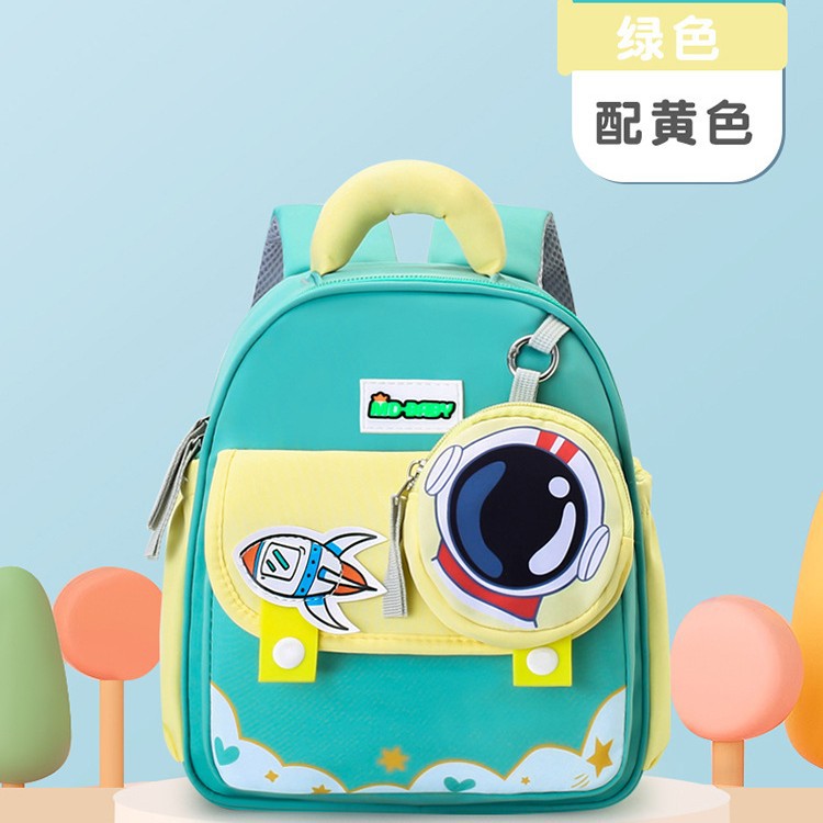 2025 New Kindergarten Schoolbag Boys and Girls Backpack Cartoon Cute Ultra-light Lightweight Large Capacity Casual Backpack