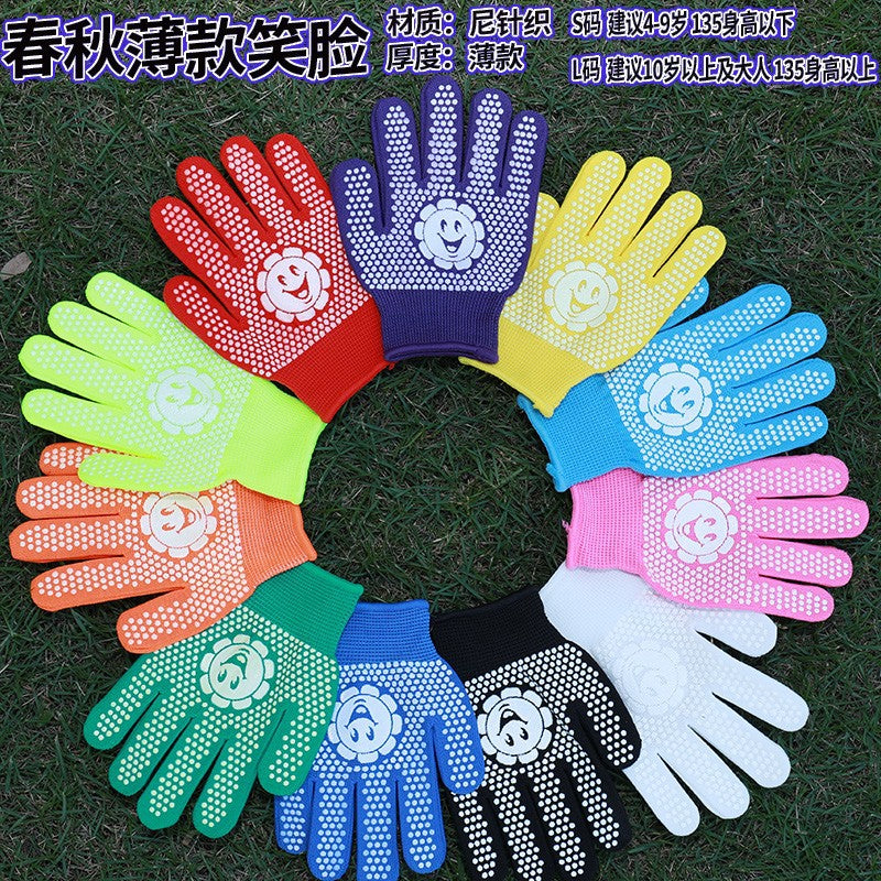 Children's Labor Protection Gloves for Students, Suitable for Hiking, Cycling, Tug-Of-War, Non-Slip, Thin, for Kindergarten Performances, Carpentry, Custom Design and Logo Printing