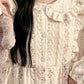 Lunar Clothing Spring and Autumn Air Cotton Thick Postpartum Breastfeeding dress Doll Collar Pregnant Women Pajamas for Outer Wear
