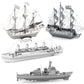 Queen Anne DIY Handmade 3D Metal Puzzle Adult Stereo Model Assembled Assembled Educational Toys High