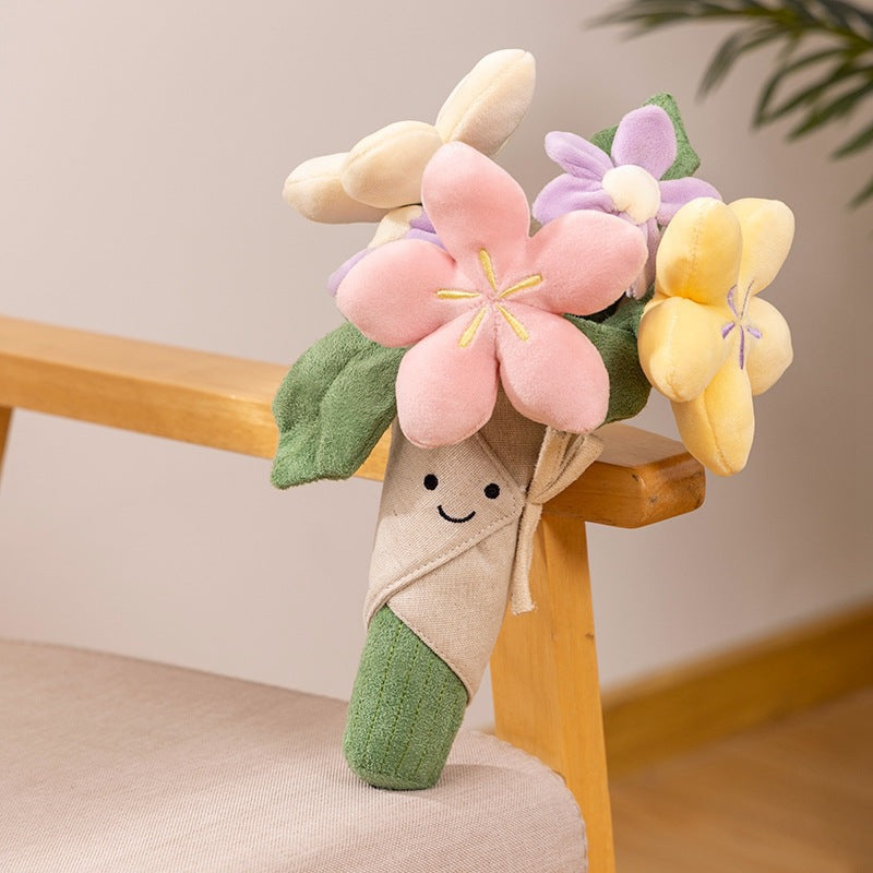 Jellycat Plush Toy Cake Animal Stuffed Toy Cute Bunker Doll Girl Sleeping Pillow Doll
