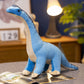 Cross-border Simulation Dinosaur Long Neck Dragon Triceratops Stegosaurus Doll Plush Toy Rag Doll Children's Day Gift