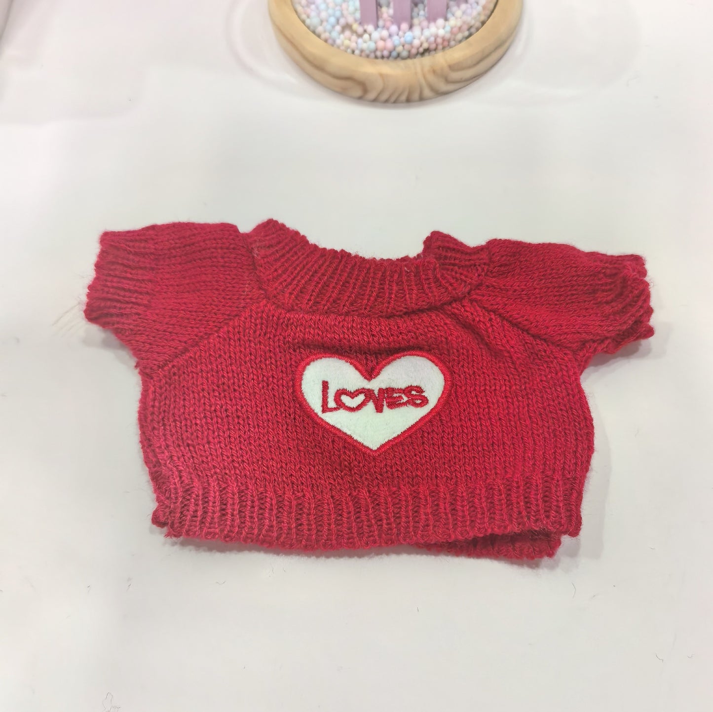 {Only Baby Clothes}25Cm Barcelona Bear Sweatshirt Toy Bear Clothes Skirt Bear Replacement Can Be Sent with Samples and Pictures