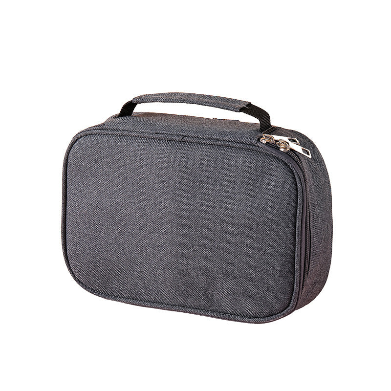 Cross-Border Satchel Large-Capacity 72-Hole Multi-Functional Student Art Student Color Lead Brush Pencil Stationery Storage Bag